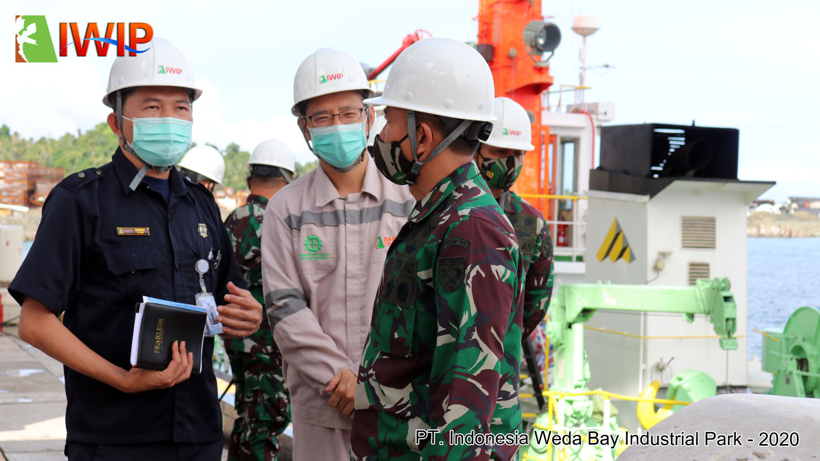 Kunjungan Kerja Komandan Korem Babullah Ternate Pt Indonesia Weda Bay Industrial Park